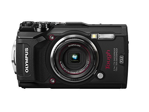 Olympus 12 Waterproof TG-5 with 3″ LCD, Black (V104190BU000)