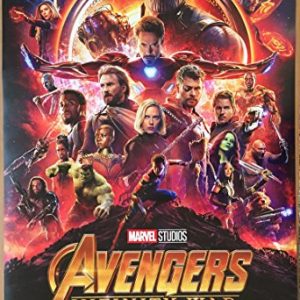 AVENGERS INFINITY WAR MOVIE POSTER 2 Sided ORIGINAL INTL FINAL 27×40 MARVEL